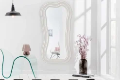 Riess-Ambiente Spiegel > Design Wandspiegel ALICE II 100cm weiß