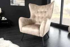 Riess-Ambiente Loungesessel|Skandinavisch ><noscript><img width=