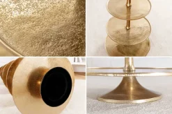 Riess-Ambiente Goldene Möbel|Etageren & Tabletts ><noscript><img width=