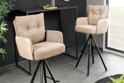 Riess-Ambiente Barhocker|Samt Möbel ><noscript><img width=