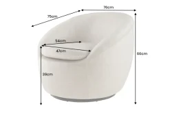 Riess-Ambiente Skandinavisch|Sessel ><noscript><img width=