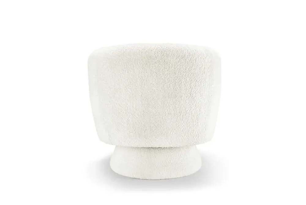 Riess-Ambiente Skandinavisch|Sessel > Drehbarer Design Sessel BOSSA NOVA beige Bouclé