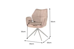 Riess-Ambiente Stühle|Samt Möbel ><noscript><img width=