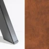 Riess-Ambiente Retro Möbel|Stühle > Drehbarer Design Stuhl MR. LOUNGER hellbraun Microfaser mit Armlehne Metall schwarz