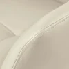 Riess-Ambiente Stühle > Drehbarer Design Stuhl SIGNATURE beige Echtleder 360° Taschenfederkern schwarz Metall