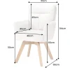 Riess-Ambiente Retro Möbel|Stühle > Drehbarer Retro Stuhl BIG GEORGE beige Cord Buchenholz Taschenfederkern mit Armlehnen