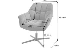 Riess-Ambiente Sessel|Samt Möbel ><noscript><img width=