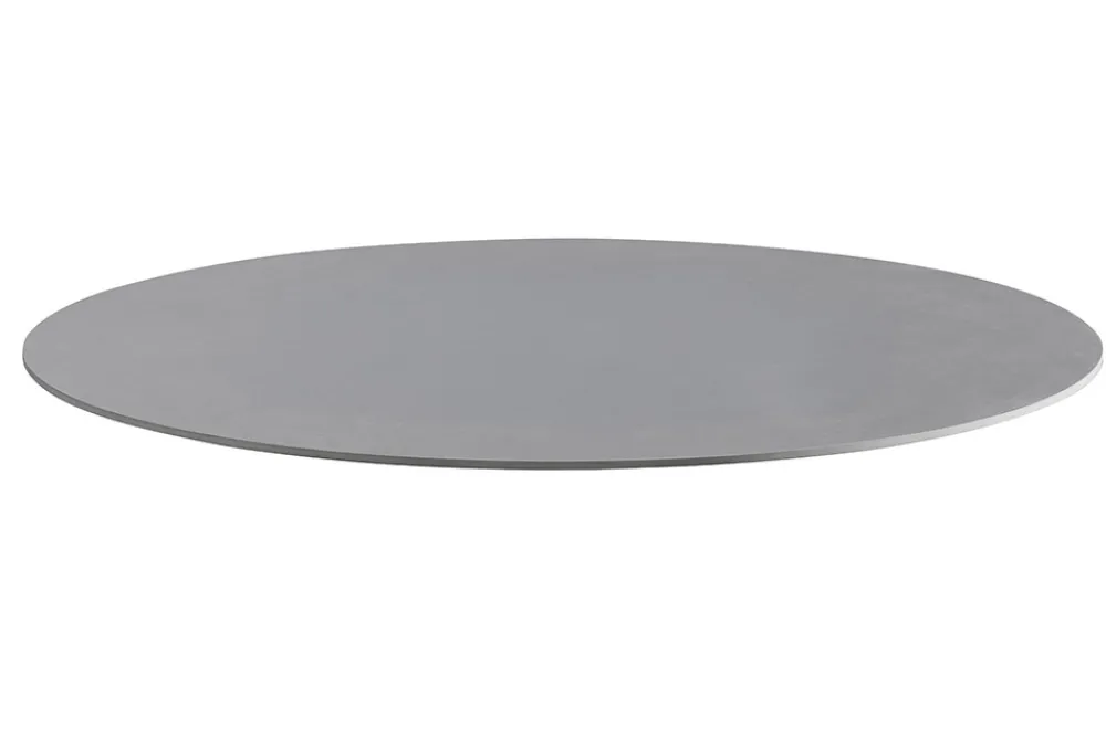 Riess-Ambiente Dekoration > Drehbare Servierplatte SIGNATURE 60cm grau Keramik rund