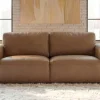 Riess-Ambiente 2-Sitzer Sofa|Industrial Loft > Echtleder Sofa BIG GEORGE 205cm cognac Taschenfederkern 2-Sitzer Couch