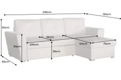 Riess-Ambiente 3-Sitzer Sofa ><noscript><img width=