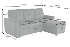 Riess-Ambiente Ecksofa ><noscript><img width=