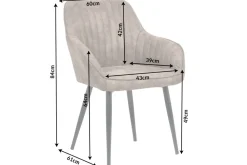 Riess-Ambiente Retro Möbel|Stühle ><noscript><img width=