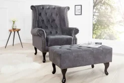 Riess-Ambiente Polsterhocker|Sitzhocker ><noscript><img width=
