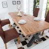Riess-Ambiente Stühle > Edler Stuhl CASA whisky braun vintage Kolonialstil Massivholzbeine