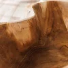 Riess-Ambiente Vasen|Schalen > Einzigartige Schale FLOWERS 45cm natur Teak aus Wurzelholz