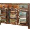 Riess-Ambiente Mehr...|Sideboards & Kommoden > Einzigartiges Sideboard JAKARTA 125cm recyceltes Massivholz aus Fischerbooten