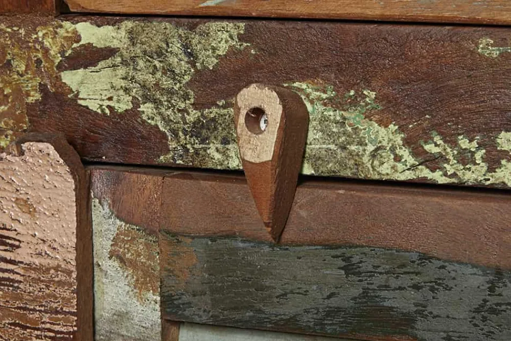 Riess-Ambiente Mehr...|Sideboards & Kommoden > Einzigartiges Sideboard JAKARTA 125cm recyceltes Massivholz aus Fischerbooten