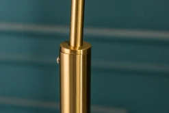Riess-Ambiente Goldene Möbel|Retro Möbel > Elegante Bogenlampe LOUNGE DEAL 205cm gold Stehlampe