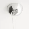 Riess-Ambiente Goldene Möbel|Hängelampen > Elegante Design Hängeleuchte GLOW 70cm schwarz gold Hängelampe
