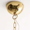 Riess-Ambiente Goldene Möbel|Hängelampen > Elegante Hängelampe SPUTNIK 87cm gold mit 14 Leuchtarmen