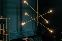 Riess-Ambiente Goldene Möbel|Hängelampen ><noscript><img width=
