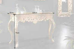 Riess-Ambiente Goldene Möbel|Konsolentische ><noscript><img width=
