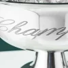 Riess-Ambiente Dekoration > Eleganter Design Sektkühler CHAMPAGNE 40cm silber poliert Flaschenkühler