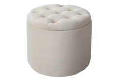 Riess-Ambiente Sitzhocker|Samt Möbel ><noscript><img width=