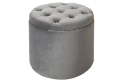 Riess-Ambiente Sitzhocker|Samt Möbel ><noscript><img width=