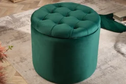 Riess-Ambiente Sitzhocker|Samt Möbel ><noscript><img width=