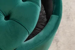 Riess-Ambiente Sitzhocker|Samt Möbel ><noscript><img width=