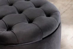 Riess-Ambiente Sitzhocker|Samt Möbel ><noscript><img width=