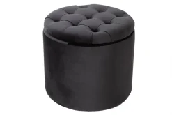 Riess-Ambiente Sitzhocker|Samt Möbel ><noscript><img width=