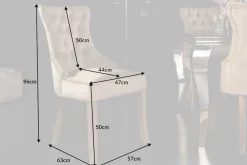 Riess-Ambiente Stühle|Samt Möbel ><noscript><img width=