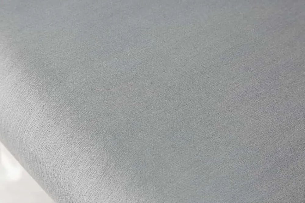 Riess-Ambiente Stühle|Samt Möbel > Eleganter Stuhl MODERN BAROCK edel-grau Samt Stuhlbeine aus Edelstahl