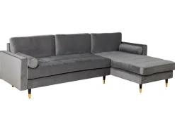Riess-Ambiente Samt Möbel|Ecksofa ><noscript><img width=