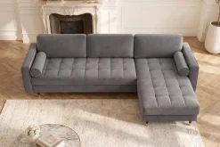 Riess-Ambiente Samt Möbel|Ecksofa ><noscript><img width=