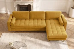 Riess-Ambiente Samt Möbel|Ecksofa ><noscript><img width=