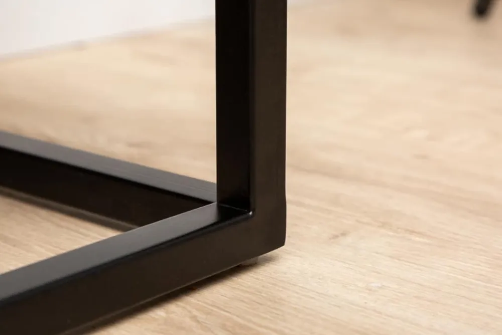 Riess-Ambiente Sitzbänke|Samt Möbel > Elegante Sitzbank PETIT BEAUTÉ 110cm smaragdgrün Samt schwarzes Gestell
