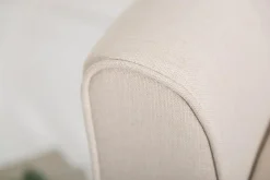 Riess-Ambiente Skandinavisch|Sitzbänke > Elegante Sitzbank SCARLETT 90cm beige mit Armlehnen