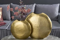 Riess-Ambiente Dekoration|Goldene Möbel ><noscript><img width=