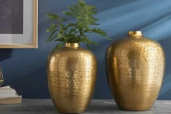 Riess-Ambiente Dekoration|Goldene Möbel ><noscript><img width=