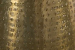 Riess-Ambiente Dekoration|Goldene Möbel > Elegante Vase ORIENT 50cm gold im Grid Hammerschlag Design