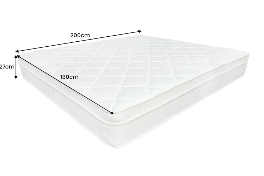 Riess-Ambiente Polsterbetten|Matratzen & Topper > Ergonomische Boxspringmatratze CLOUD FLEX 180x200cm Tonnentaschenfederkern 7-Zonen