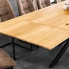 Riess-Ambiente Esstische|Mehr... > 2er Set Ansteckplatten WILD OAK 50cm natur Wildeiche Verlängerung Schweizer Kante