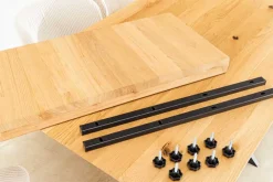 Riess-Ambiente Esstische|Mehr... > 2er Set Ansteckplatten WILD OAK 50cm natur Wildeiche Verlängerung Schweizer Kante