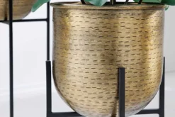 Riess-Ambiente Dekoration|Goldene Möbel ><noscript><img width=