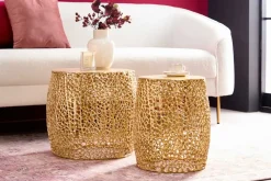 Riess-Ambiente Beistelltische|Goldene Möbel ><noscript><img width=