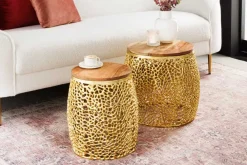 Riess-Ambiente Beistelltische|Goldene Möbel ><noscript><img width=