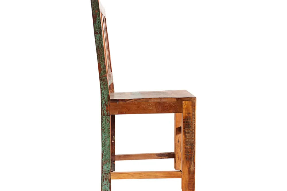 Riess-Ambiente Mehr...|Massivholzstühle > 2er Set Massiver Holz Stuhl JAKARTA aus recycelten Fischerbooten